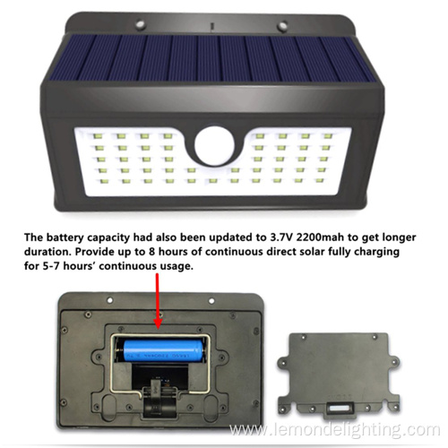 45 LED Solar Wireless Waterproof Motion Sensor Light